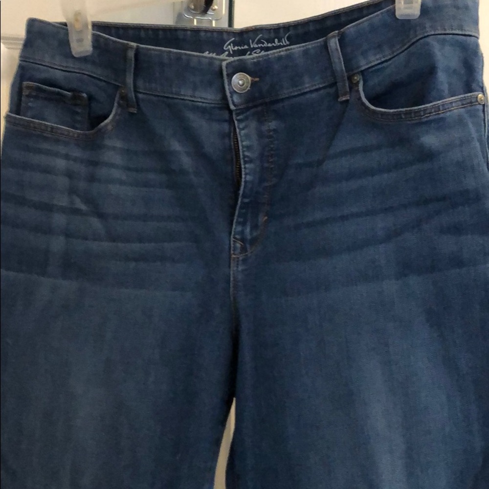 Gloria Vanderbilt Curvy 5 Pocket Jeans 18